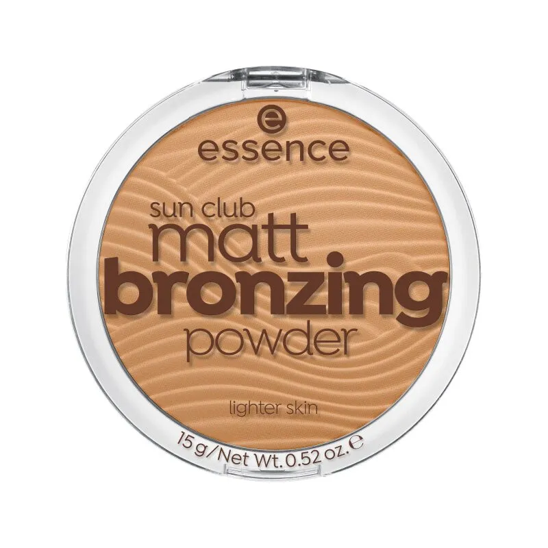 essence bronzant compact Sun Club Matt Bronzing Powder - 01 Natural 