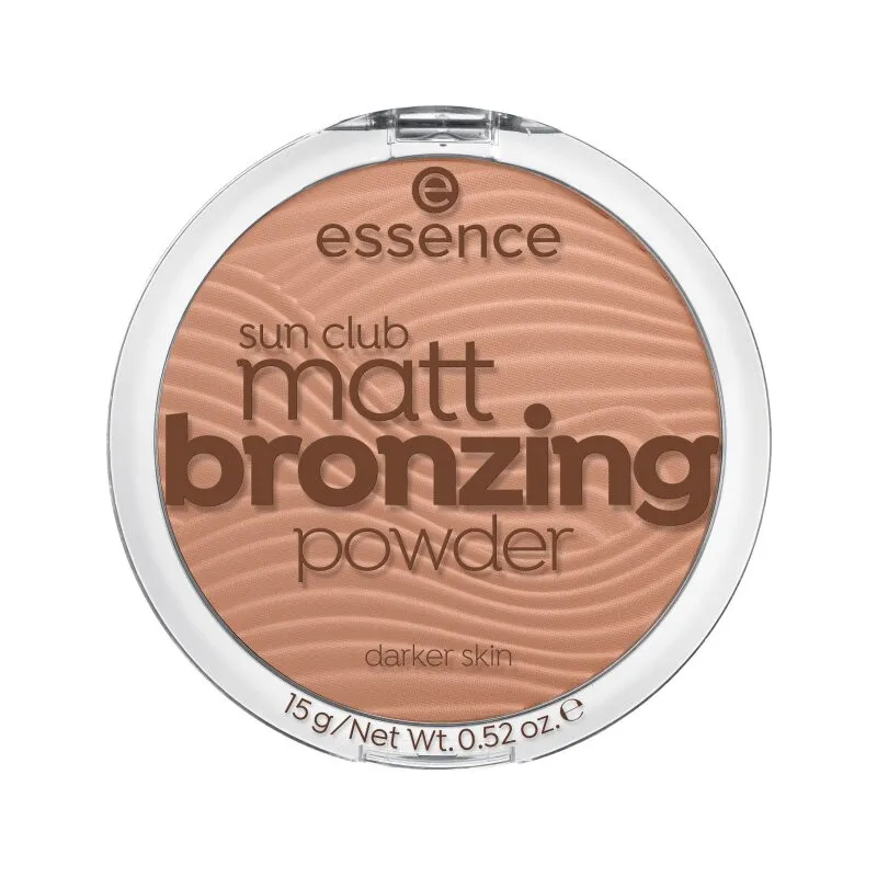 essence bronzant compact Sun Club Matt Bronzing Powder - 02 Sunny 