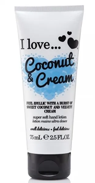 I Love...Cosmetics lotiune de maini - Hand Lotion Coconut & Cream 75 ml 