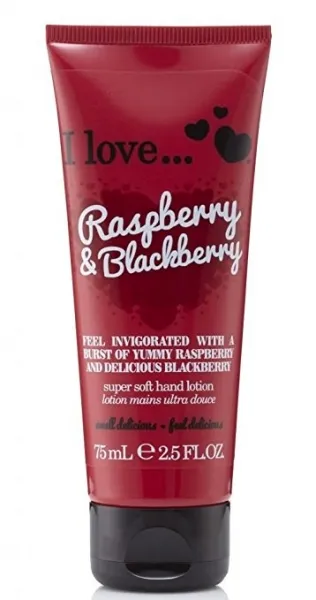 I Love...Cosmetics lotiune de maini - Hand Lotion Raspberry & Blackberry 75 ml 