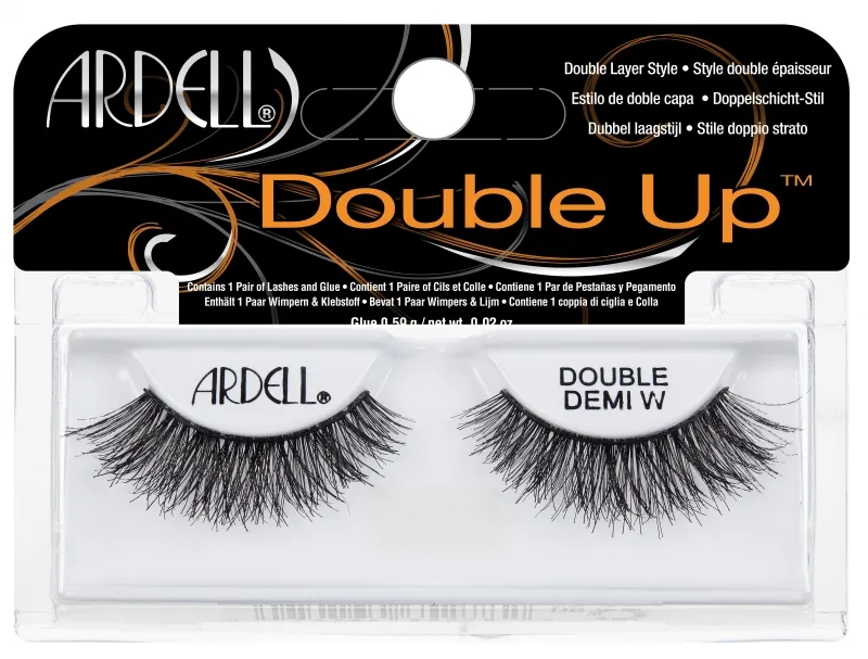 Ardell gene false - Double Up Lashes Black - Double Demi Wispies (65687)