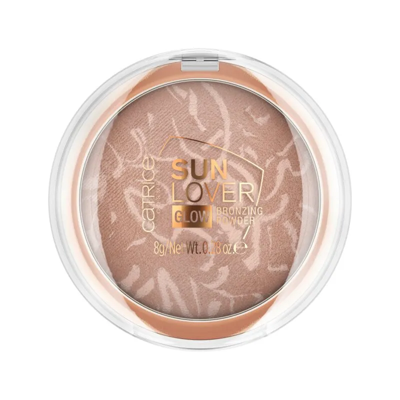 CATRICE pudra bronzanta- Sun Lover Glow Bronzing Powder - 010 Sun-kissed Bronze