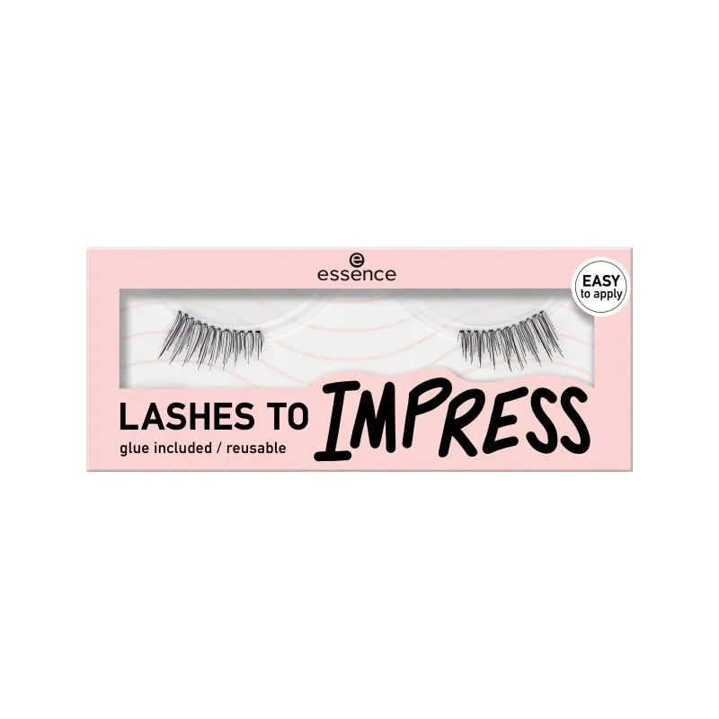 essence gene false - Lashes To Impress - 03 Half Lashes