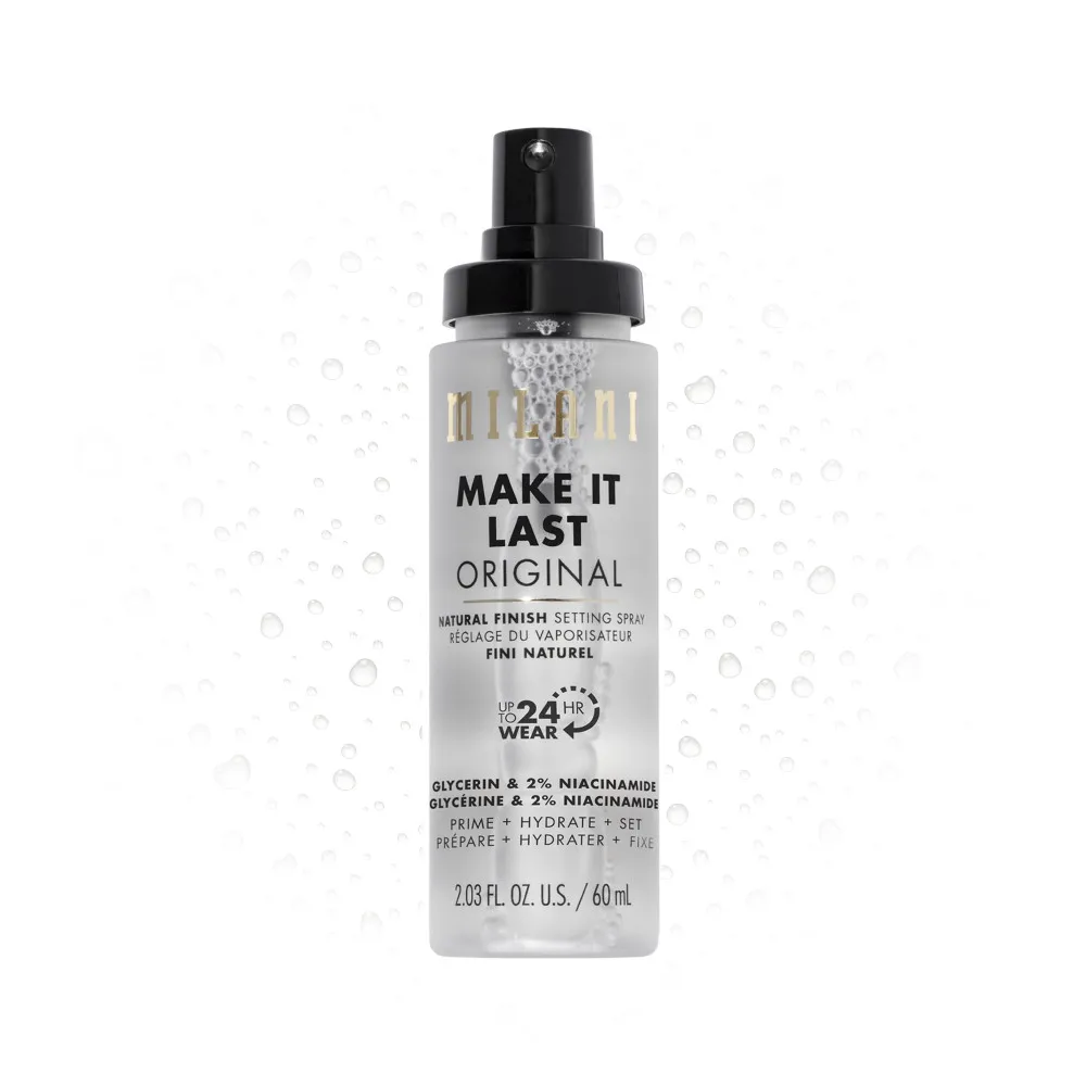 Milani sprej za utrditev ličil - Setting Spray – Make It Last