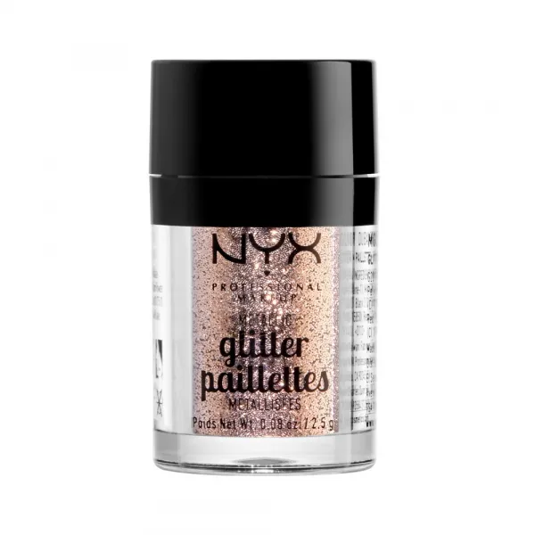 NYX Professional Makeup glitter pentru fata si corp – Metallic Glitter – Goldstone (MGLI04)