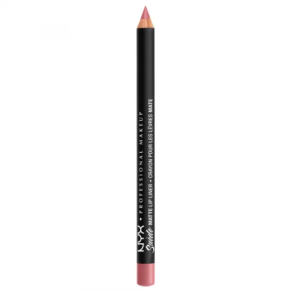 NYX Professional Makeup creion de buze - Suede Matte Lipliner – Tea & Cookies (SMLL09)