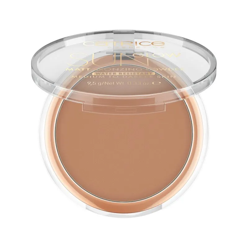 CATRICE bronzant compact - Sun Glow Matt Bronzing Powder – 035 Universal Bronze