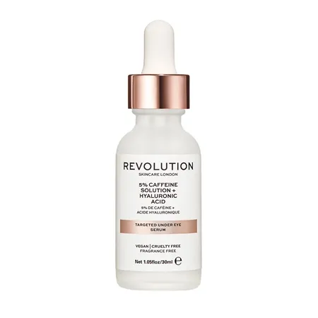 Revolution ser pentru zona ochilor - Skincare - Targeted Under Eye Serum - 5% Caffeine Solution + Hyaluronic Acid