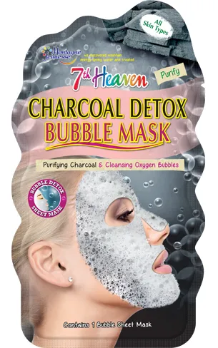 Montagne Jeunesse masca de fata - Charcoal Detox Bubble Mask