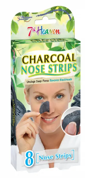 Montagne Jeunesse  plasturi pentru zona nasului- Charcoal Nose Strips In A Box (8buc)