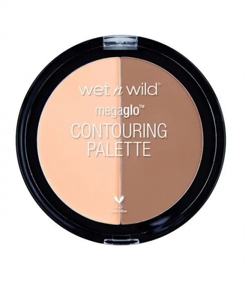 wet n wild paleta pentru conturarea tenului - MegaGlo Contouring Palette - Dulce De Leche (E7491)