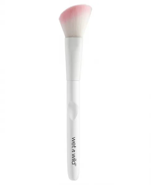 wet n wild pensula pentru conturarea fetei - Contour Brush (E790)