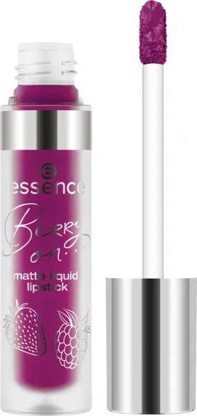 essence ruj de buze lichid - Berry On Matt Liquid Lipstick - 01 Berry Nice