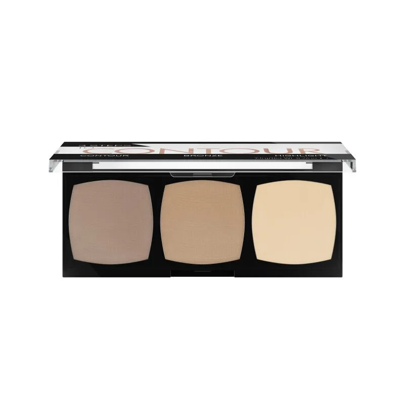 CATRICE paleta pentru conturarea fetei  -    3 Steps To Contour Palette   010 Allrounder  