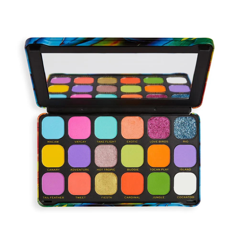 Revolution Forever Flawless Eyeshadow Palette  - paleta de farduri   Bird Of Paradise   