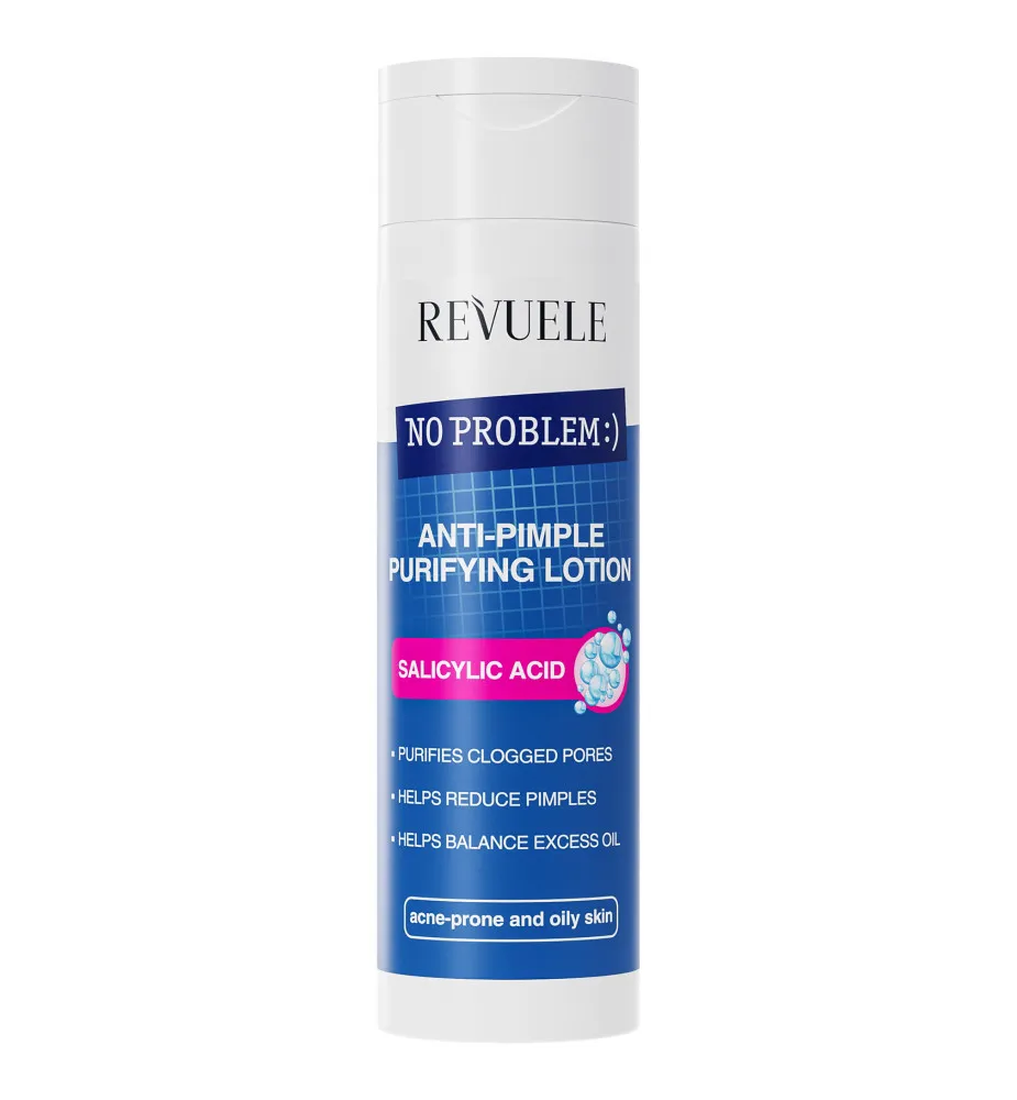 Revuele spuma de curatare  - -  No Problem Washing Foam Anti Acne & Pimples With Salicylic Acid  