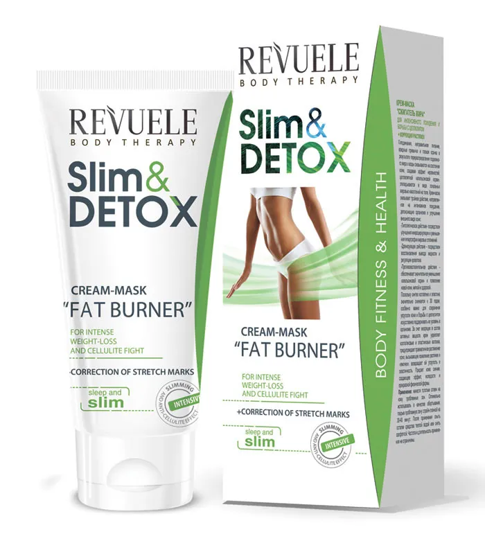 Revuele crema pentru remodelarea corpului - Slim & Detox Cream-Mask Fat Burner (Intense Weight-Loss and Cellulite Elimination)