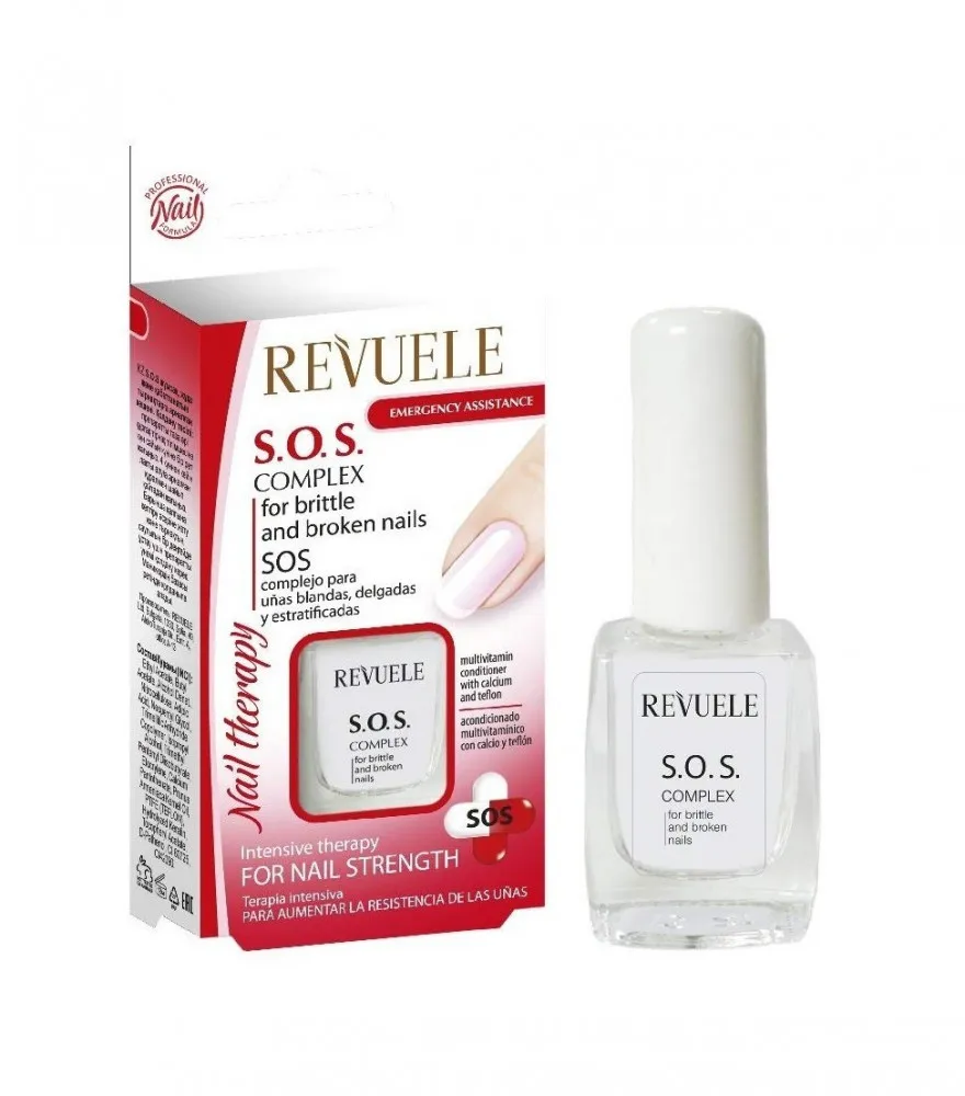 Revuele tratament pentru regenerarea unghiilor - Nail Therapy S.O.S. Complex For Brittle & Broken Nails