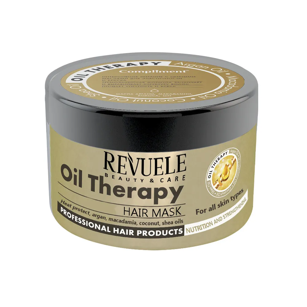 Revuele masca de par - Hair Mask With Oil Therapy With Argan Oil, Macadamia, Coconut And Shea Butter