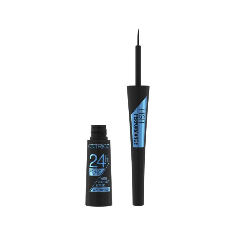 CATRICE 24h Brush Liner Waterproof  - Tus de ochi rezistent la apa  010 Ultra Black Waterproof   