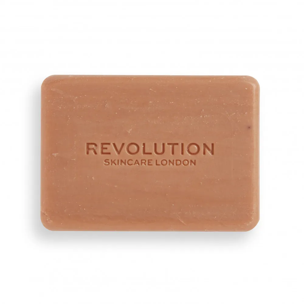 Revolution Skincare sapun de curatare cu argila - Balancing Pink Clay Cleansing Bar