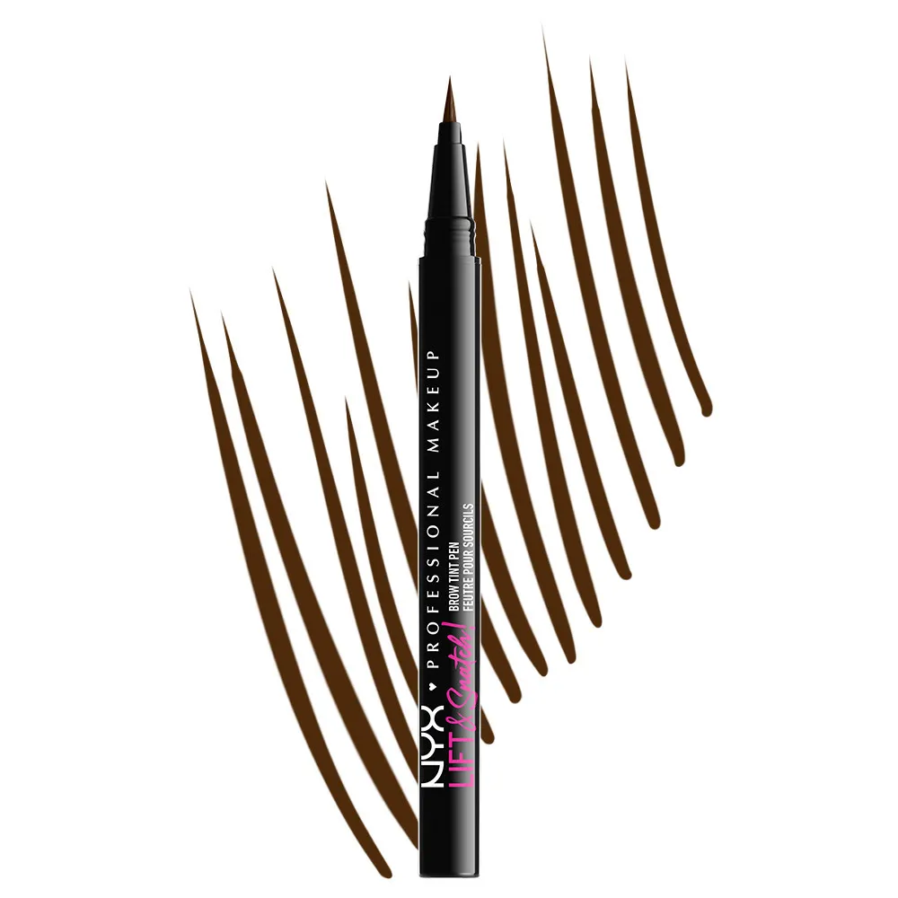 NYX Professional Makeup Lift & Snatch! Brow Tint Pen  - creion de sprancene  08 Espresso (LAS08)   