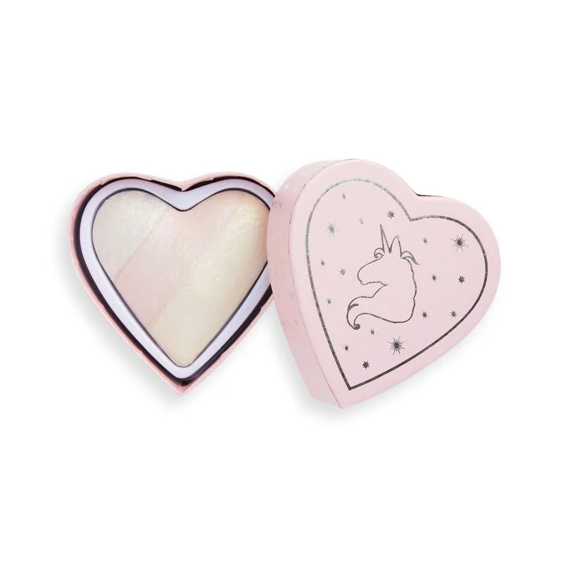 I Heart Revolution Unicorn Heart Glow Heart Highlighter - iluminator     