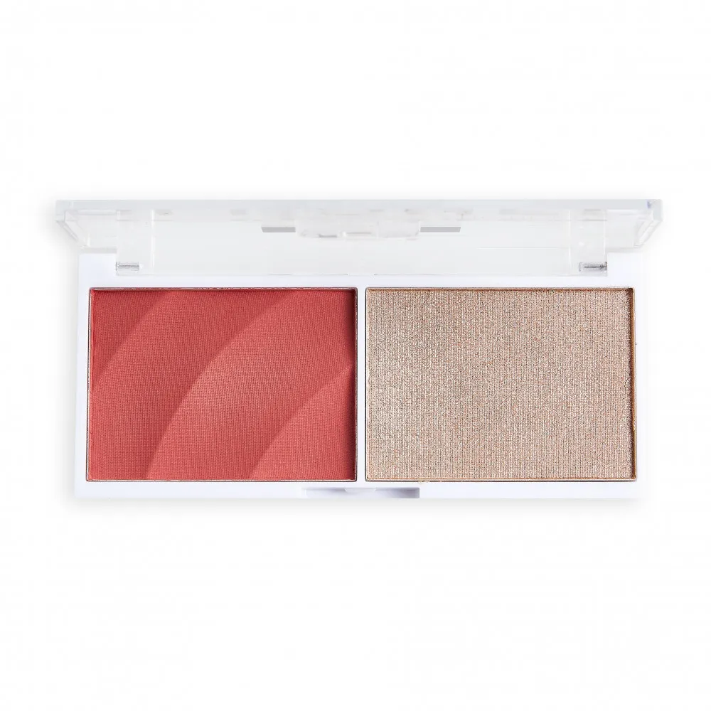 Relove by Revolution Colour Play Blushed Duo  - paleta de fard de obraz  Cute   