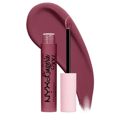 NYX Professional Makeup Lip Lingerie XXL Matte Liquid Lipstick  - ruj de buze  14 Bust ed (LXXL14)  