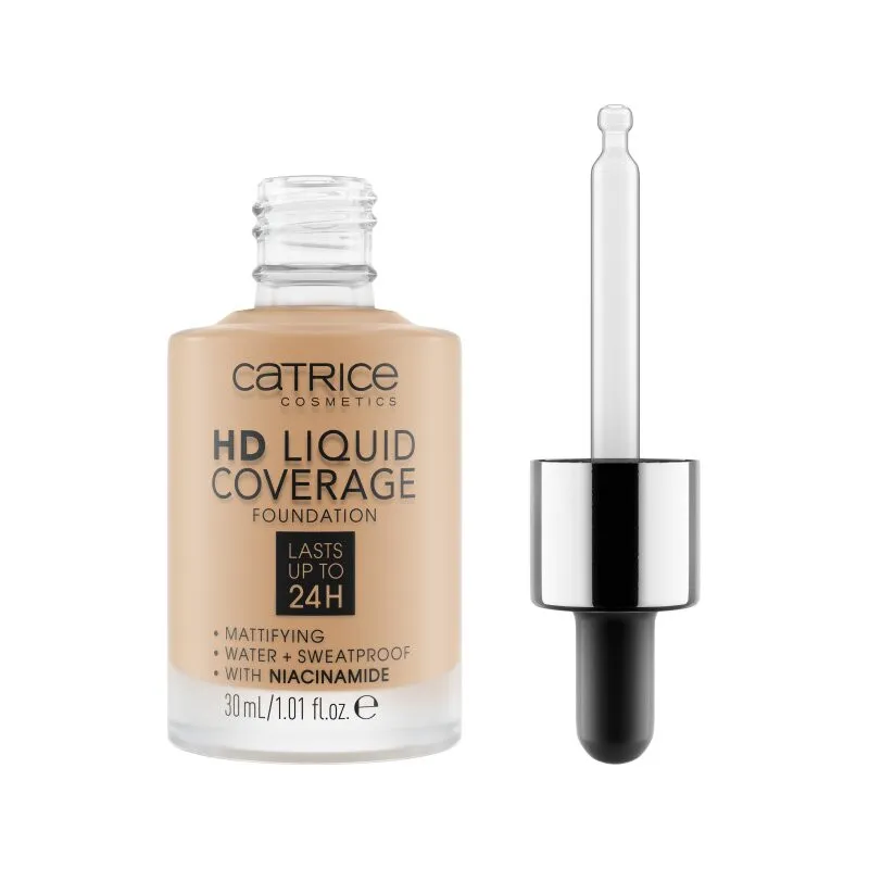 CATRICE HD Liquid Coverage  - fond de ten  032 Nude Beige   