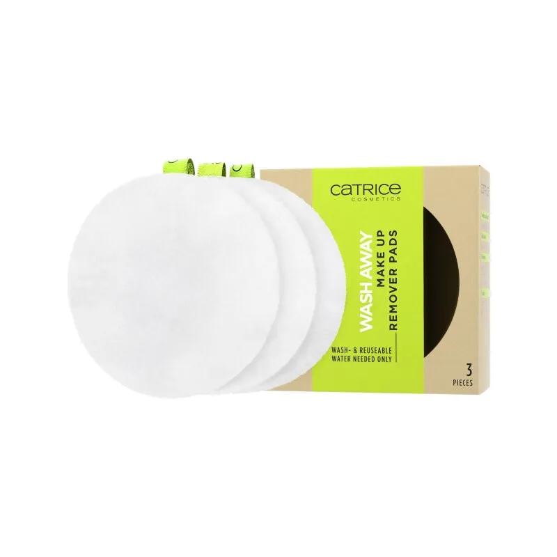 CATRICE pad-uri demachiante reutilizabile- Wash Away Make Up Remover Pads