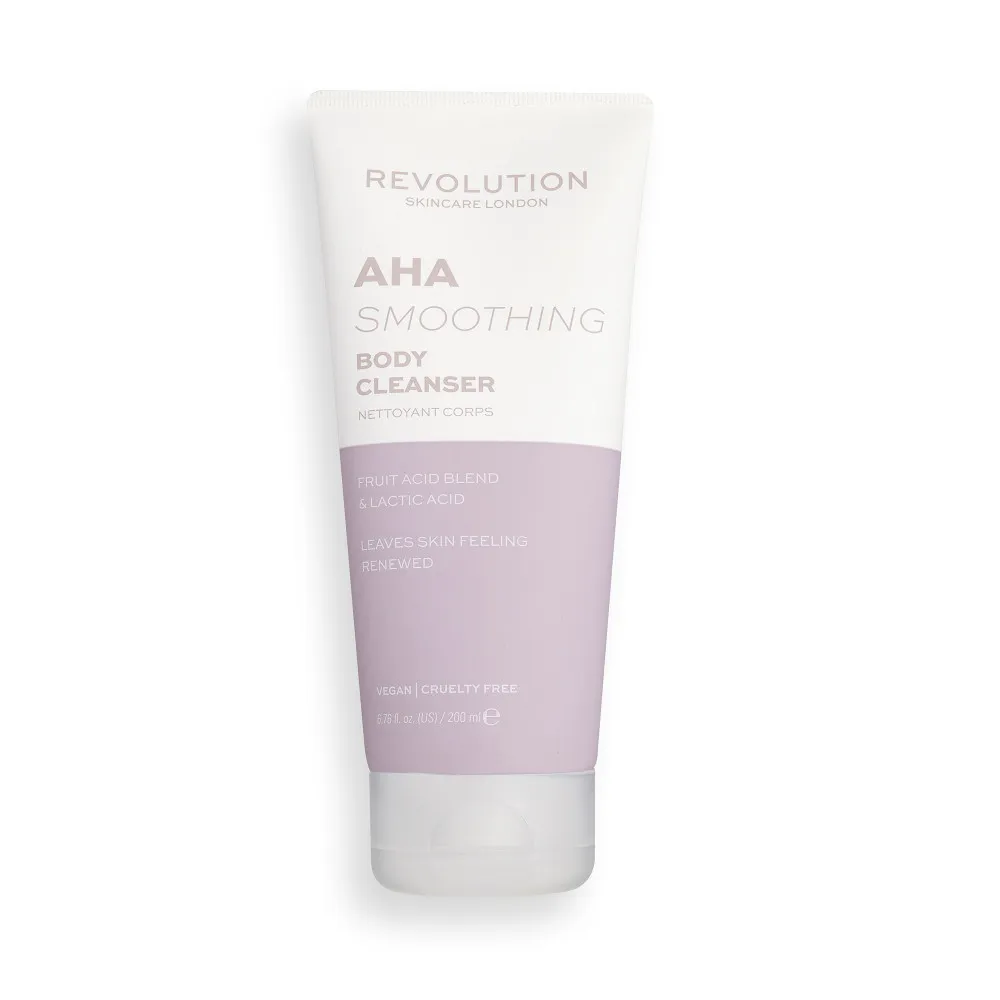 Revolution Skincare gel de curatare pentru corp - Lactic Acid AHA Smoothing Body Cleanser