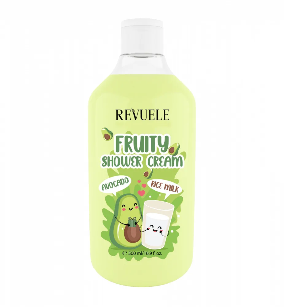 Revuele crema de dus - Fruity Shower Cream - Avocado And Rice Milk