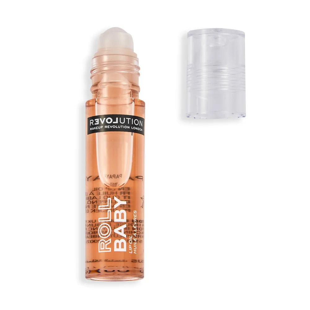 Relove by Revolution Roll Baby Lip Oil  - ulei de buze  Papaya   