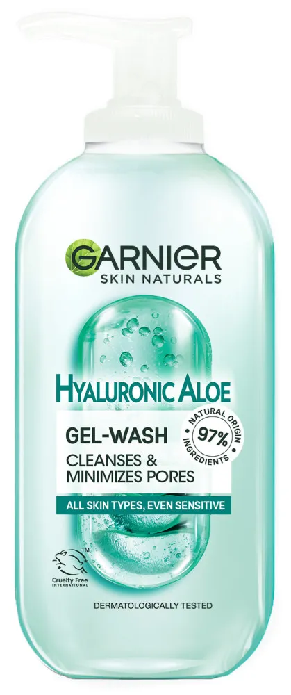 Garnier gel de curatare - Skin Naturals Hyaluronic Aloe Gel Wash