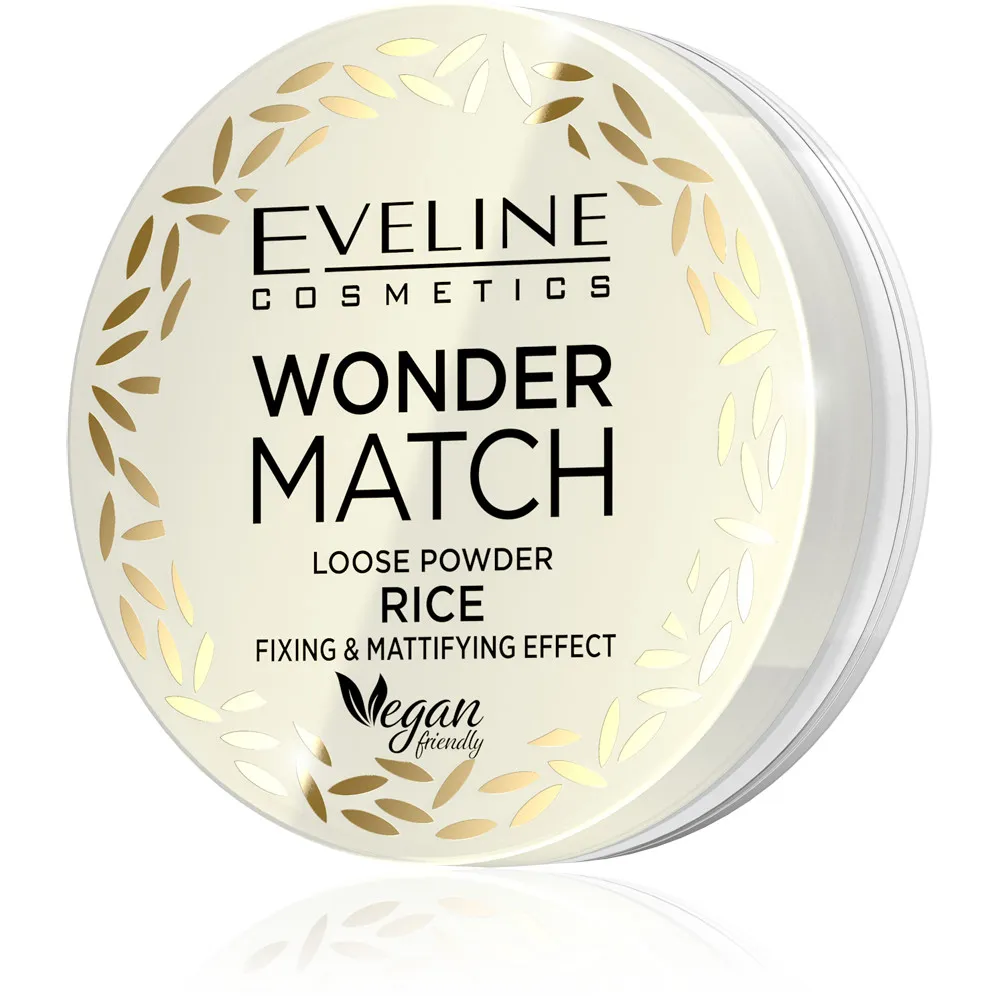 EVELINE COSMETICS Wonder Match Loose Powder  - pudra de fixat  Rice   