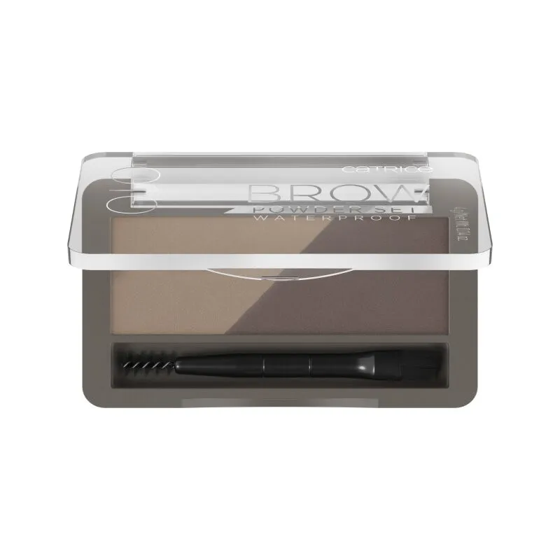 CATRICE Waterproof Brow Powder Set  - set pentru sprancene  010 Ash Blond   