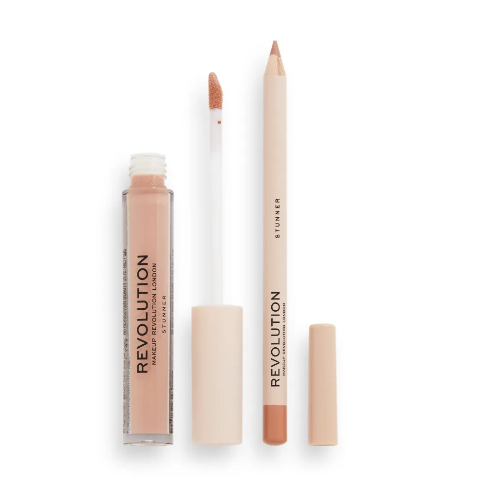 Revolution Lip Contour Kit  - kit pentru buze  Stunner   