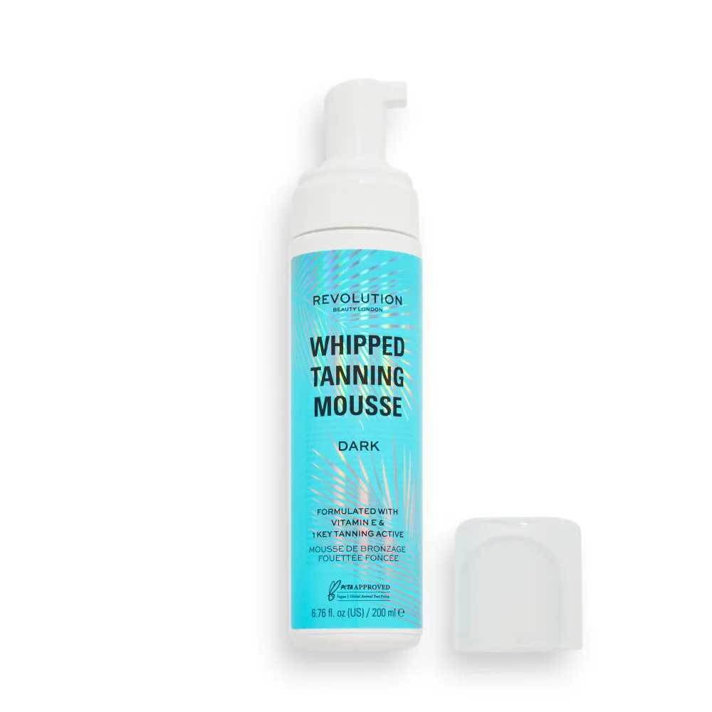 Revolution Skincare spuma autobronzanta - Whipped Tanning Mousse - Dark