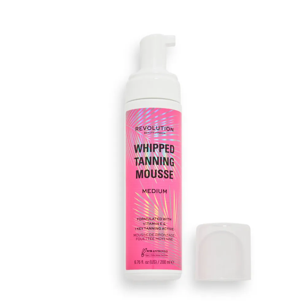 Revolution Skincare spuma autobronzanta - Whipped Tanning Mousse - Medium