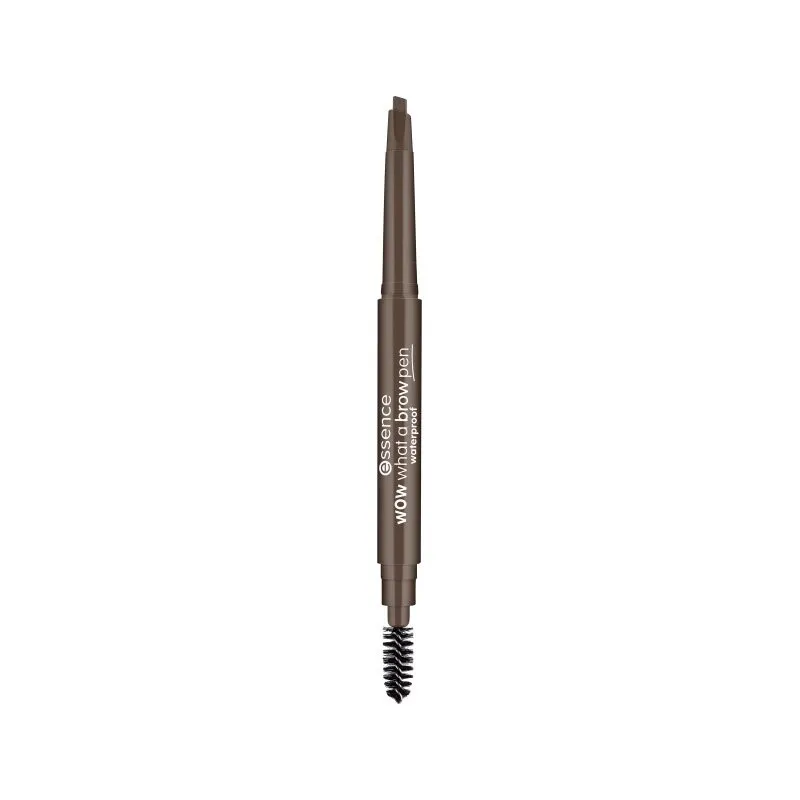 essence Wow What A Brow Pen Waterproof  - creion de sprancene rezistent la apa  03 Dark Brown   