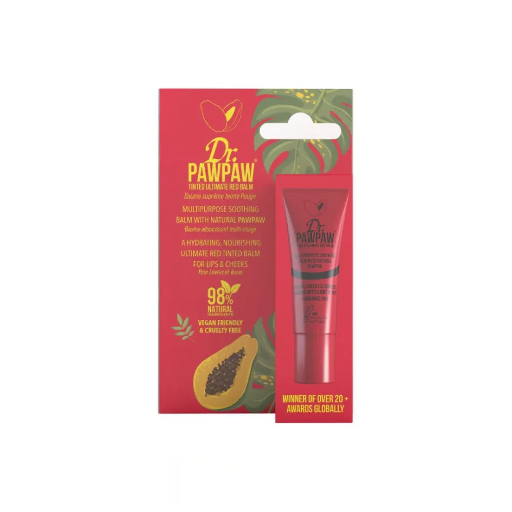 Dr. PAWPAW balsam - Mini Size Balm - Ultimate Red