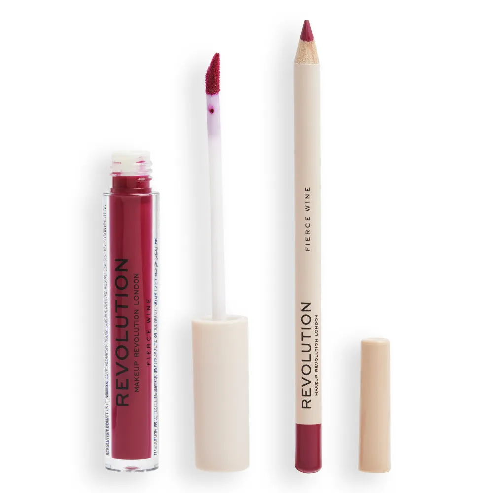 Revolution Lip Contour Kit - Fierce Wine