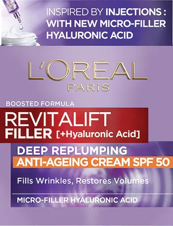 L’Oréal Paris crema SPF - Revitalift Filler Face Cream SPF50