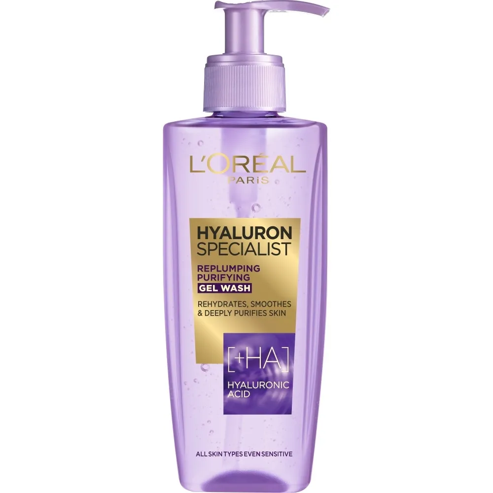 L’Oréal gel de curatare - Paris Hyaluron Specialist Replumping Purifying Gel Wash