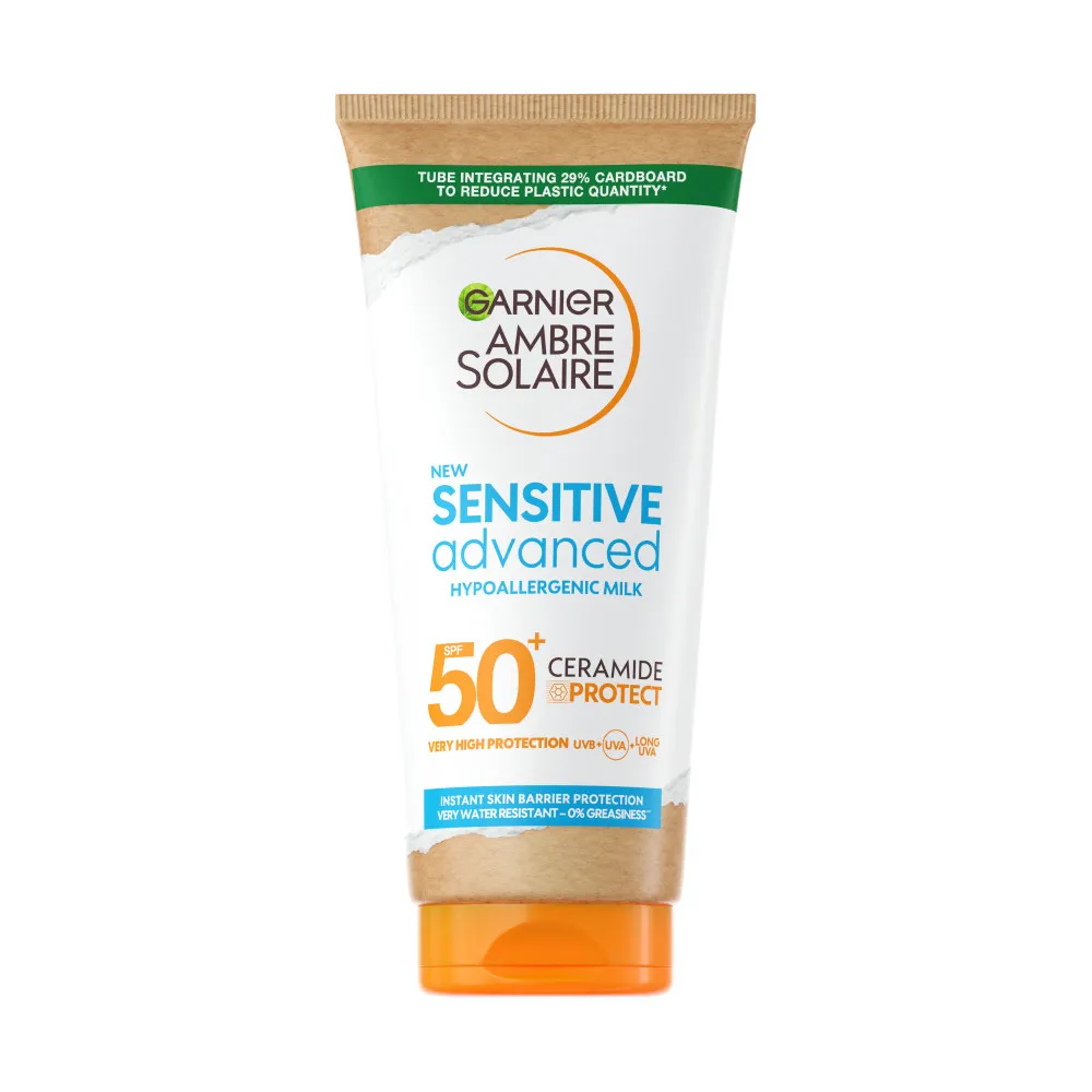 Garnier lapte de plaja - Ambre Solaire Sensitive Milk SPF50