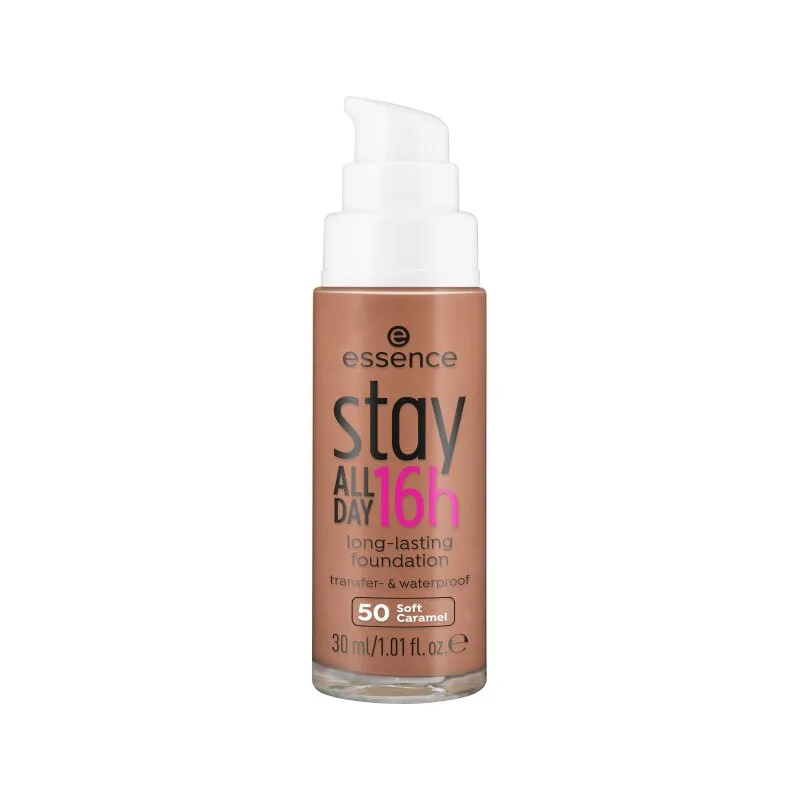 essence Stay All Day 16h Long-lasting Foundation - 50 Soft Caramel