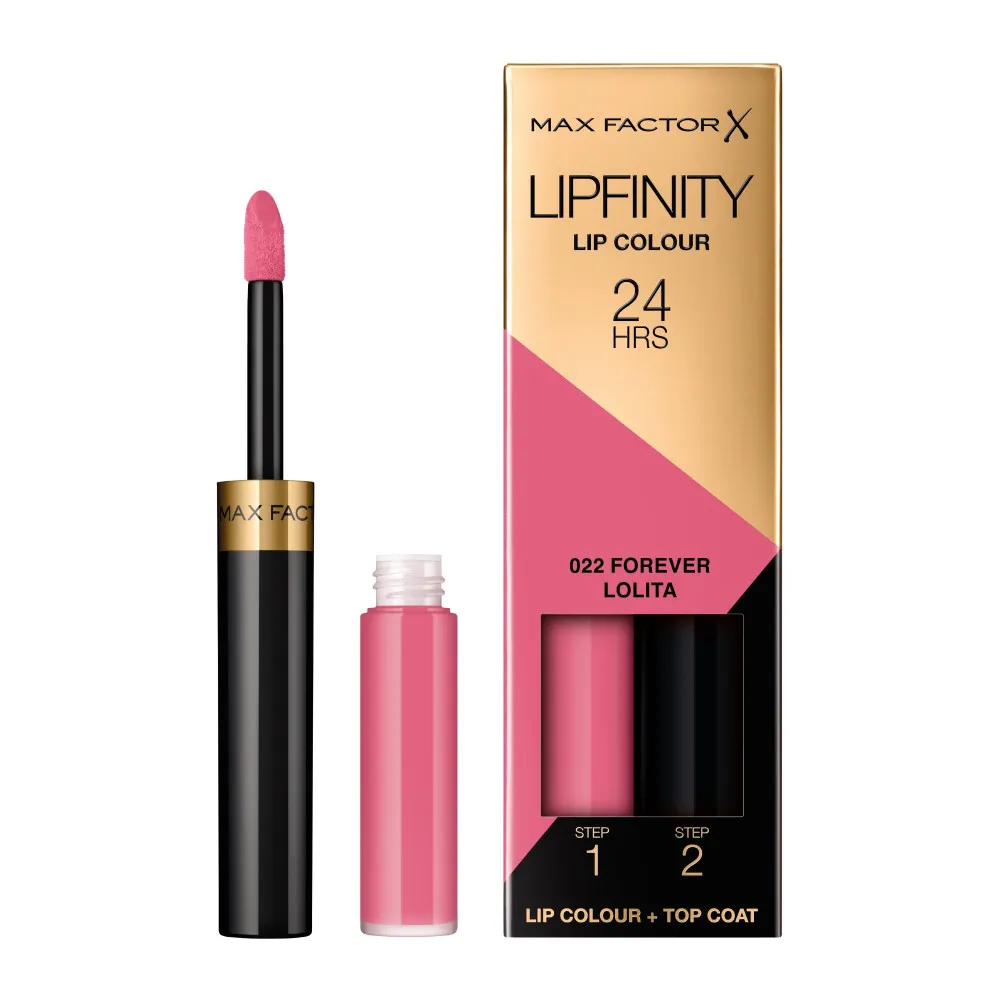 Max Factor Lipfinity 2-Step Long Lasting Lipstick - 022 Forever Lolita