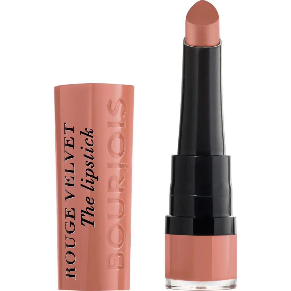 Bourjois Paris Rouge Velvet The Lipstick - 01 Hey Nude!