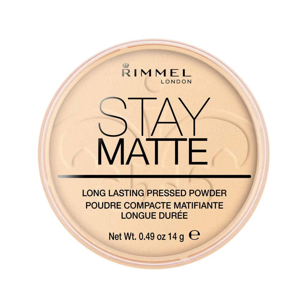 Rimmel London Stay Matte Compact Powder - 01 Transperent